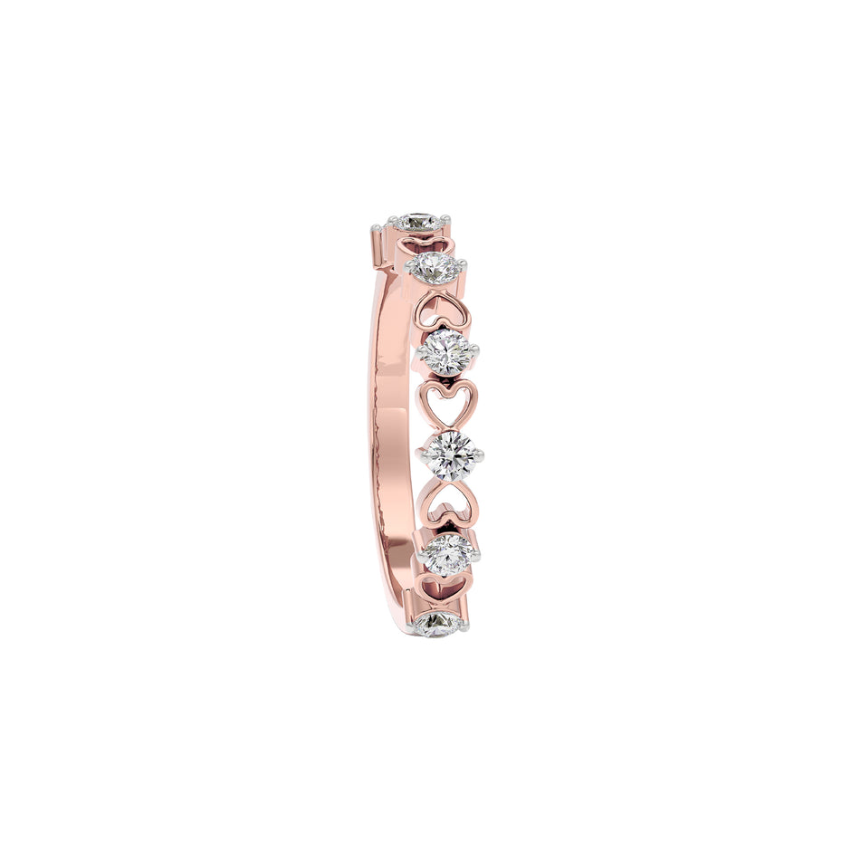 Harmony Glow Diamond Ring 18 KT / Rose Gold / 22