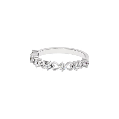 Harmony Glow Diamond Ring 18 KT / White Gold / 22