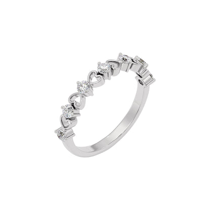 Harmony Glow Diamond Ring 18 KT / White Gold / 22