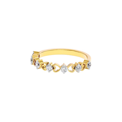 Harmony Glow Diamond Ring 18 KT / Yellow Gold / 22