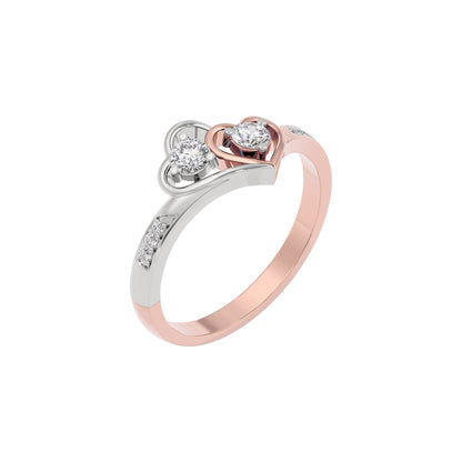 Royal Majesty Diamond Ring 18 KT / Rose Gold / 22