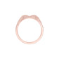 The Gridlock Diamond Ring 18 KT / Rose Gold / 18