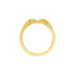 The Gridlock Diamond Ring 18 KT / Yellow Gold / 18