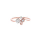 Diamond Sonata Ring 18 KT / Rose Gold / 22