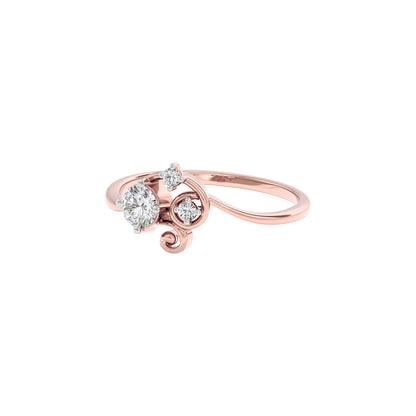 Diamond Sonata Ring 18 KT / Rose Gold / 22