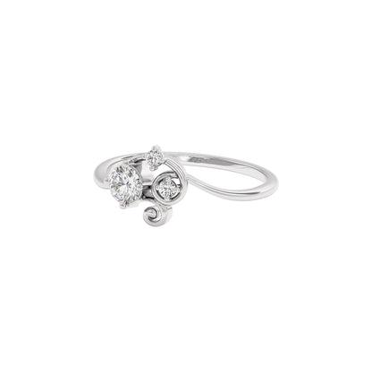 Diamond Sonata Ring 18 KT / White Gold / 22