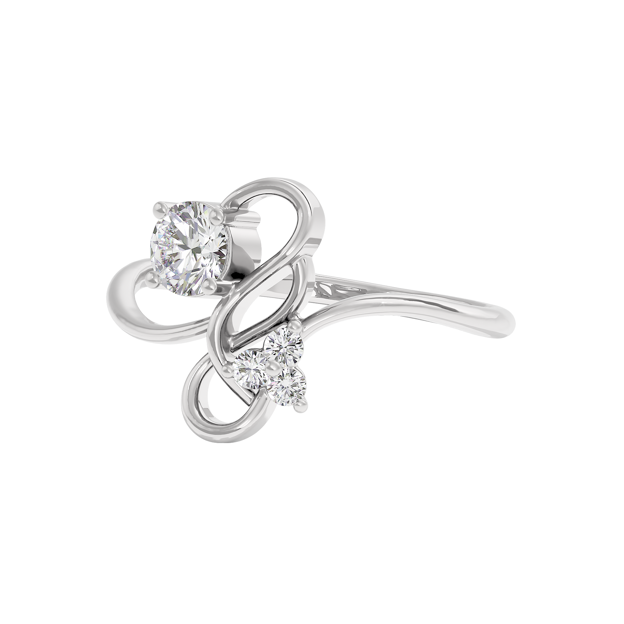 Imperial Blossom Diamond Ring