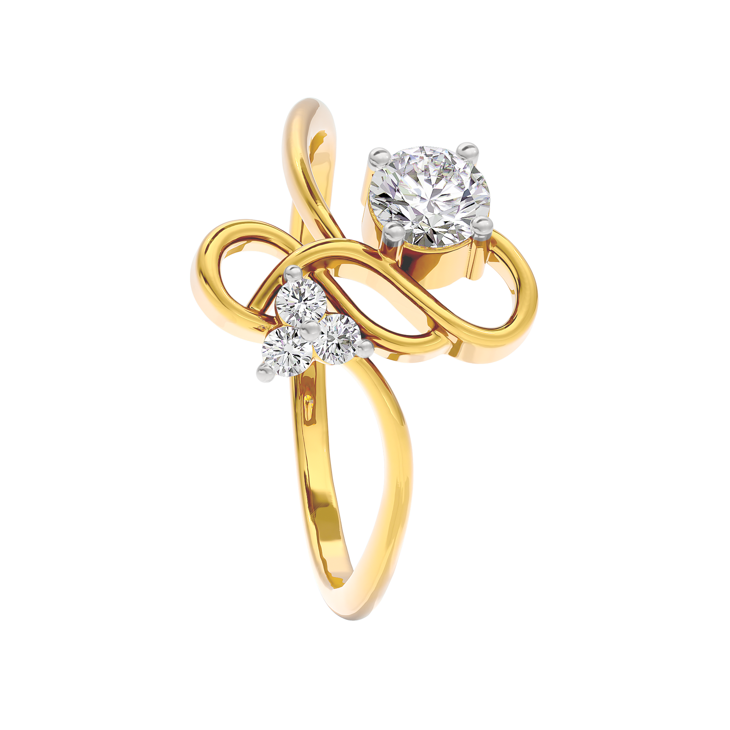 Imperial Blossom Diamond Ring