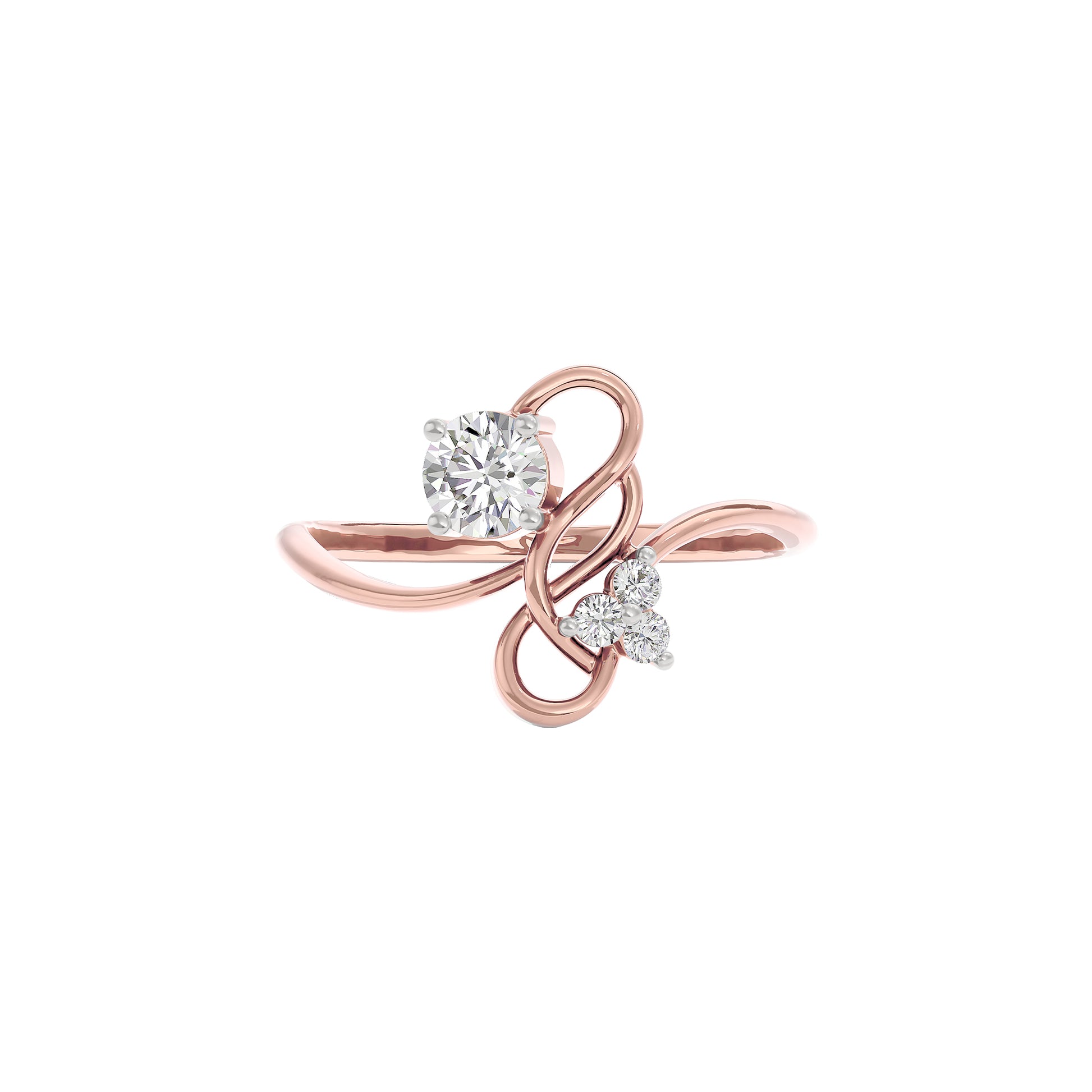 Imperial Blossom Diamond Ring 18 KT / Rose Gold / 22