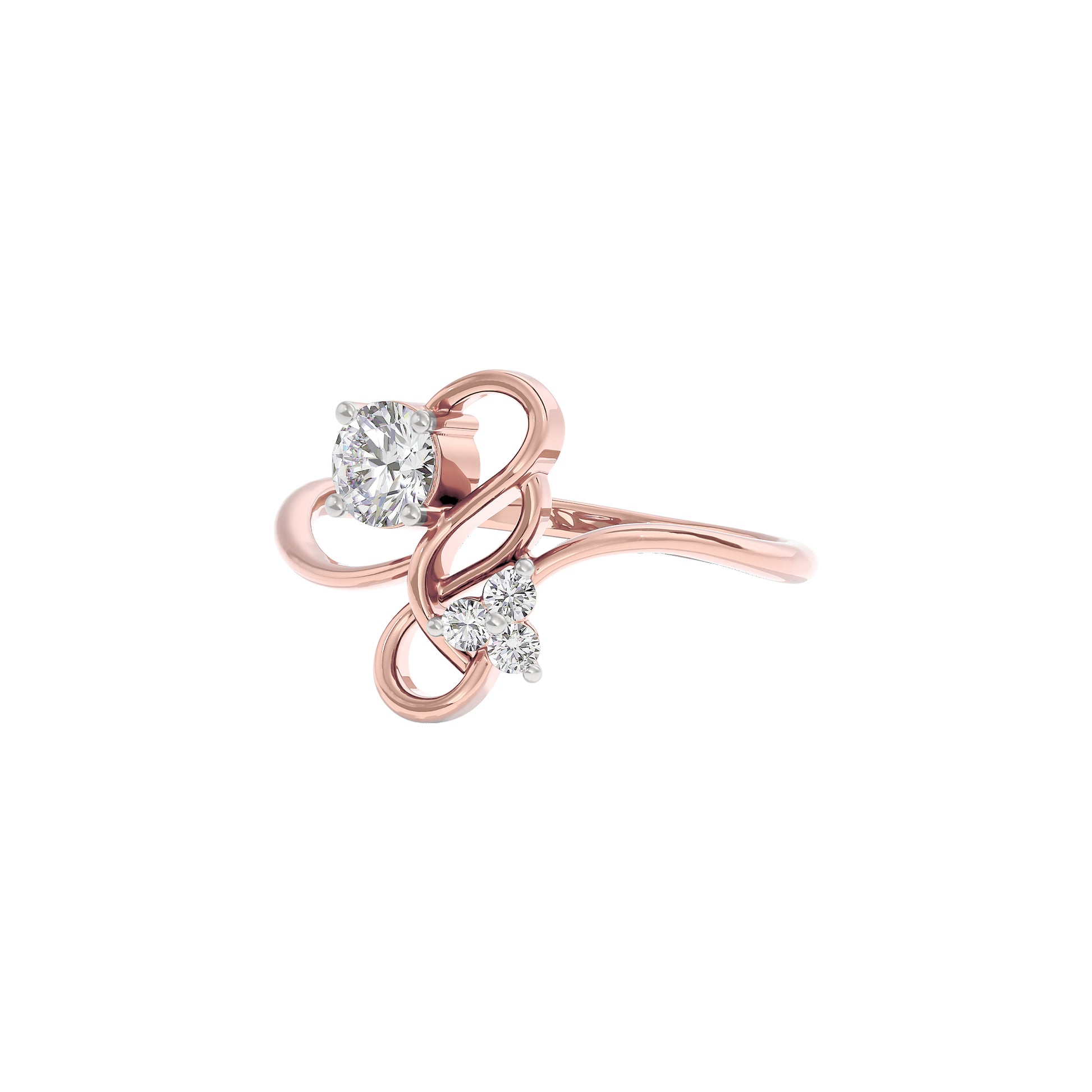 Imperial Blossom Diamond Ring 18 KT / Rose Gold / 22