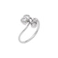 Imperial Blossom Diamond Ring 18 KT / White Gold / 22