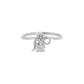 Mystic Halo Diamond Ring 18 KT / White Gold / 22