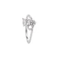 Mystic Halo Diamond Ring 18 KT / White Gold / 22