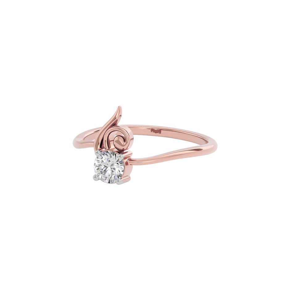 Lush Charm Diamond Ring 18 KT / Rose Gold / 22