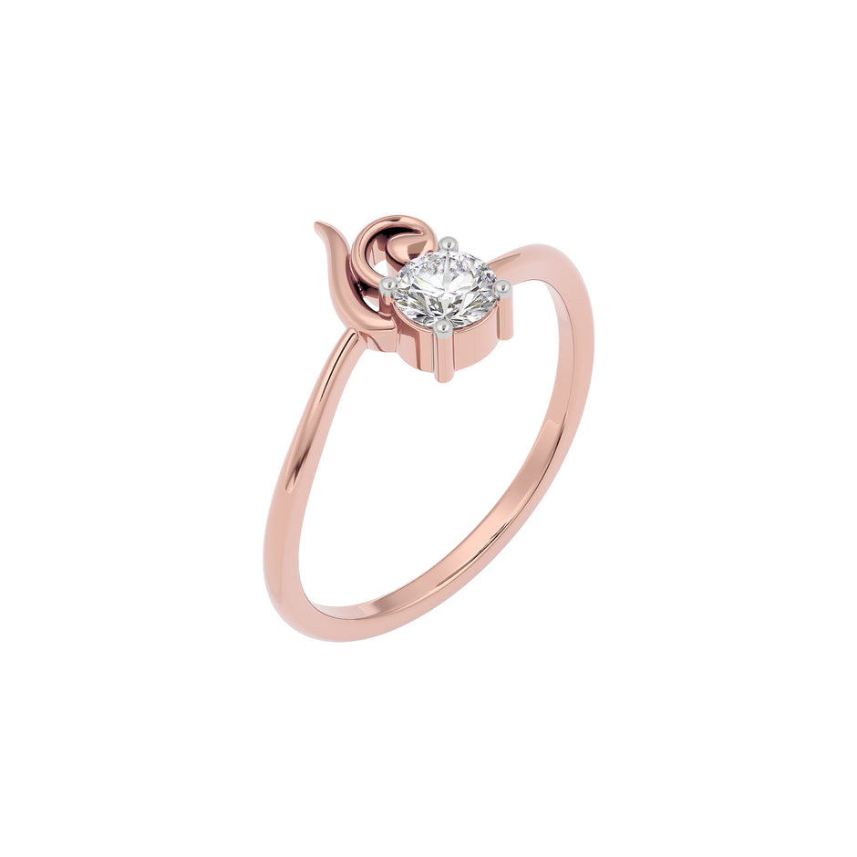 Lush Charm Diamond Ring 18 KT / Rose Gold / 22