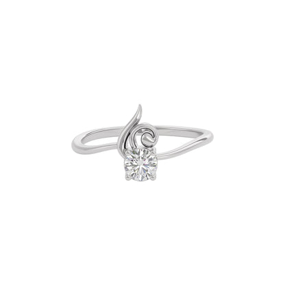 Lush Charm Diamond Ring 18 KT / White Gold / 22