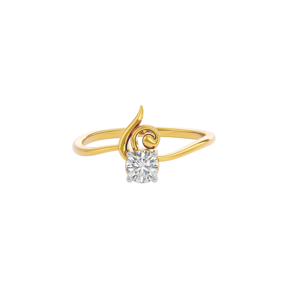 Lush Charm Diamond Ring 18 KT / Yellow Gold / 22