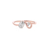 Starry Veil Diamond Ring 18 KT / Rose Gold / 22