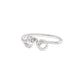 Starry Veil Diamond Ring 18 KT / White Gold / 22