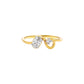 Starry Veil Diamond Ring 18 KT / Yellow Gold / 22