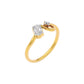 Starry Veil Diamond Ring 18 KT / Yellow Gold / 22