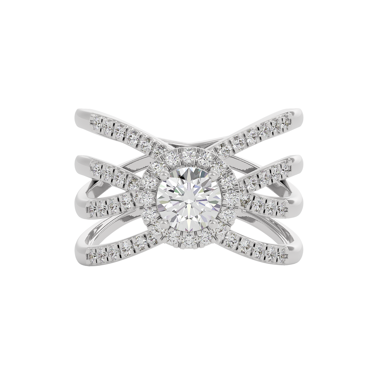 Serene Opulence Diamond Ring