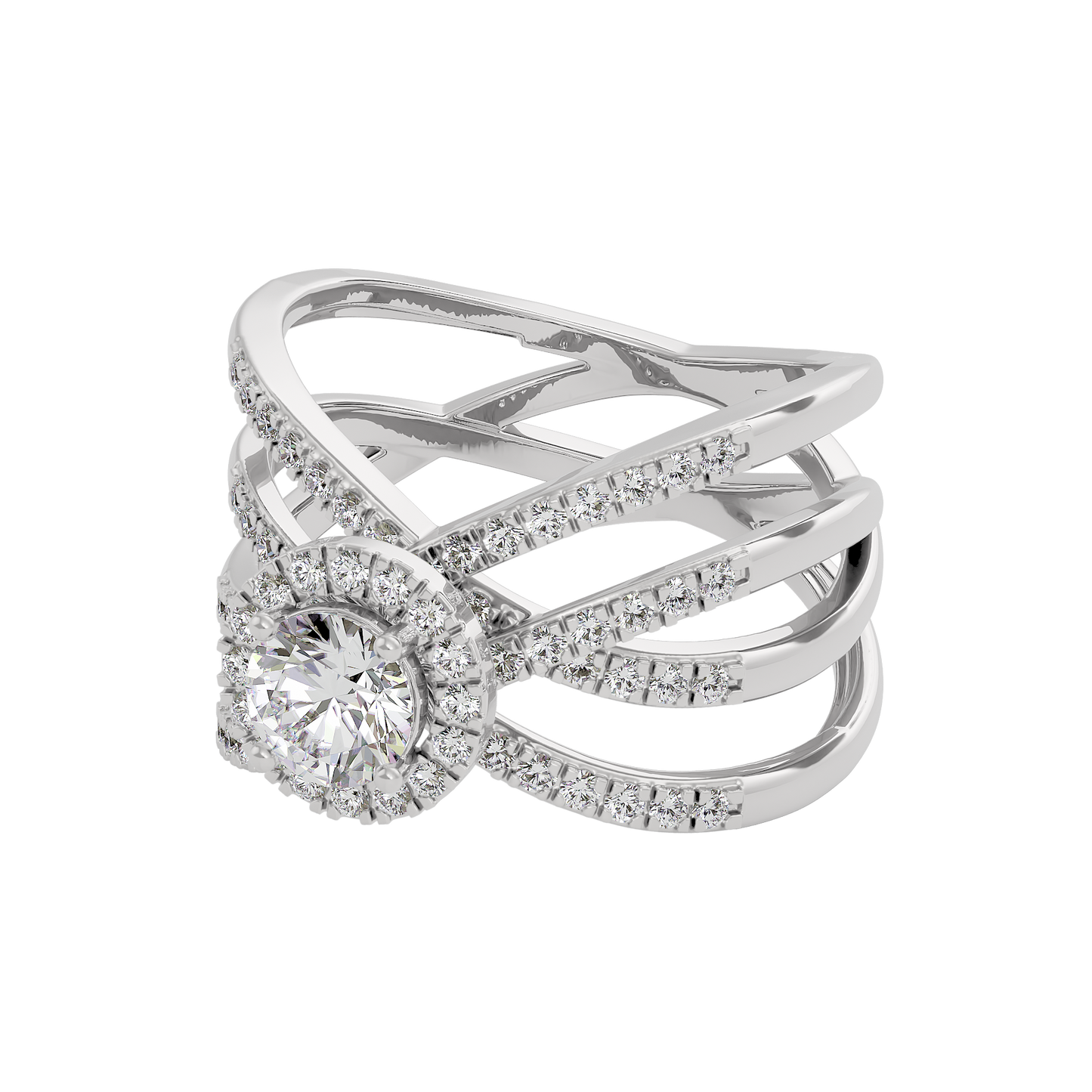 Serene Opulence Diamond Ring