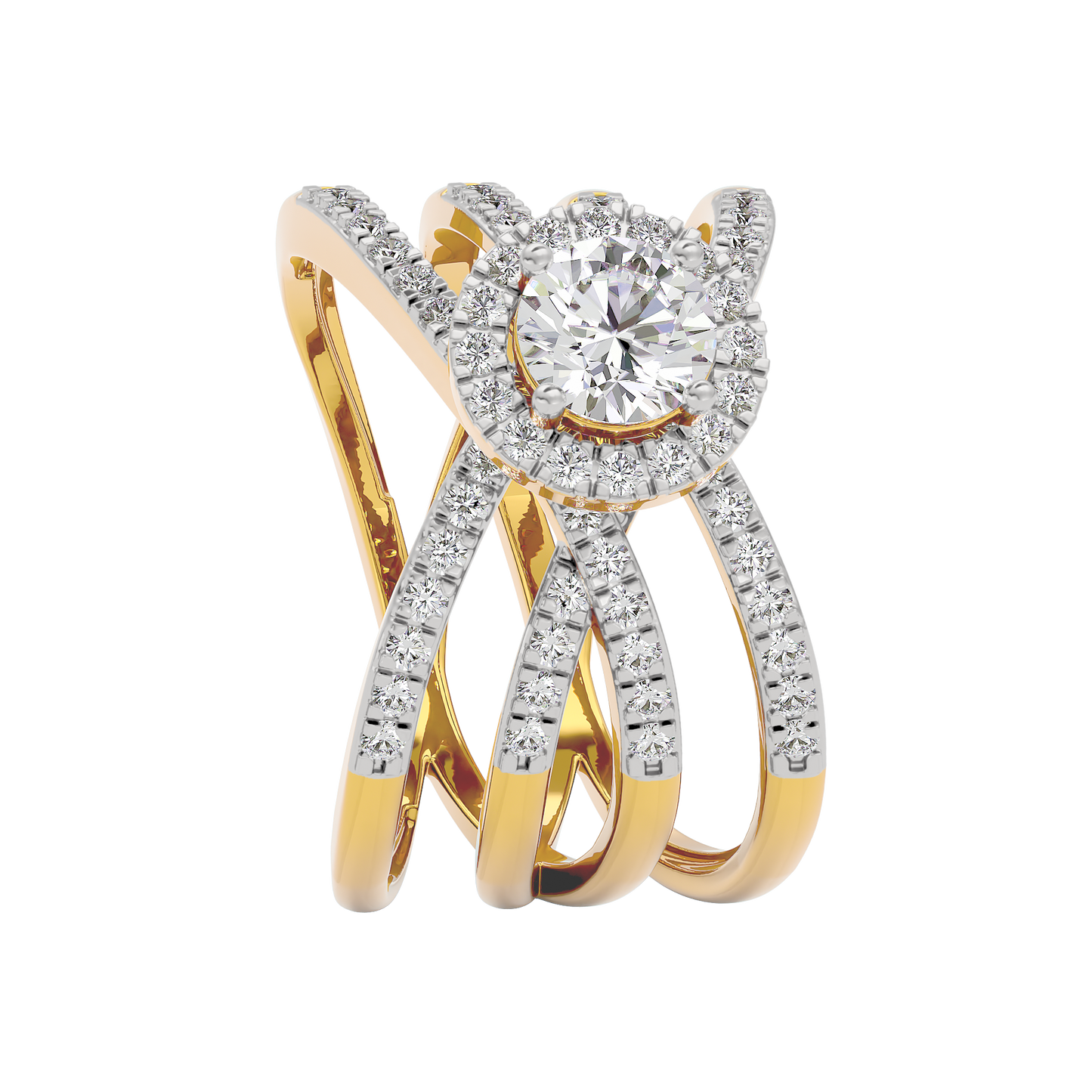 Serene Opulence Diamond Ring