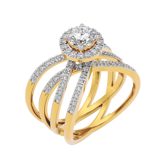 Serene Opulence Diamond Ring