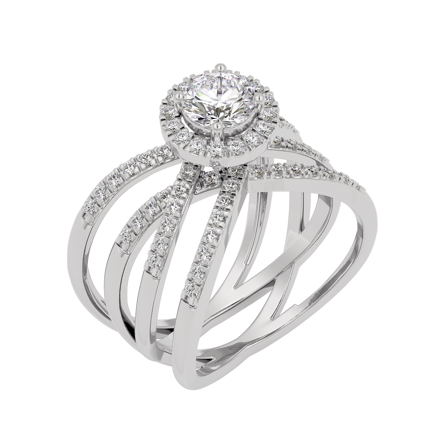 Serene Opulence Diamond Ring