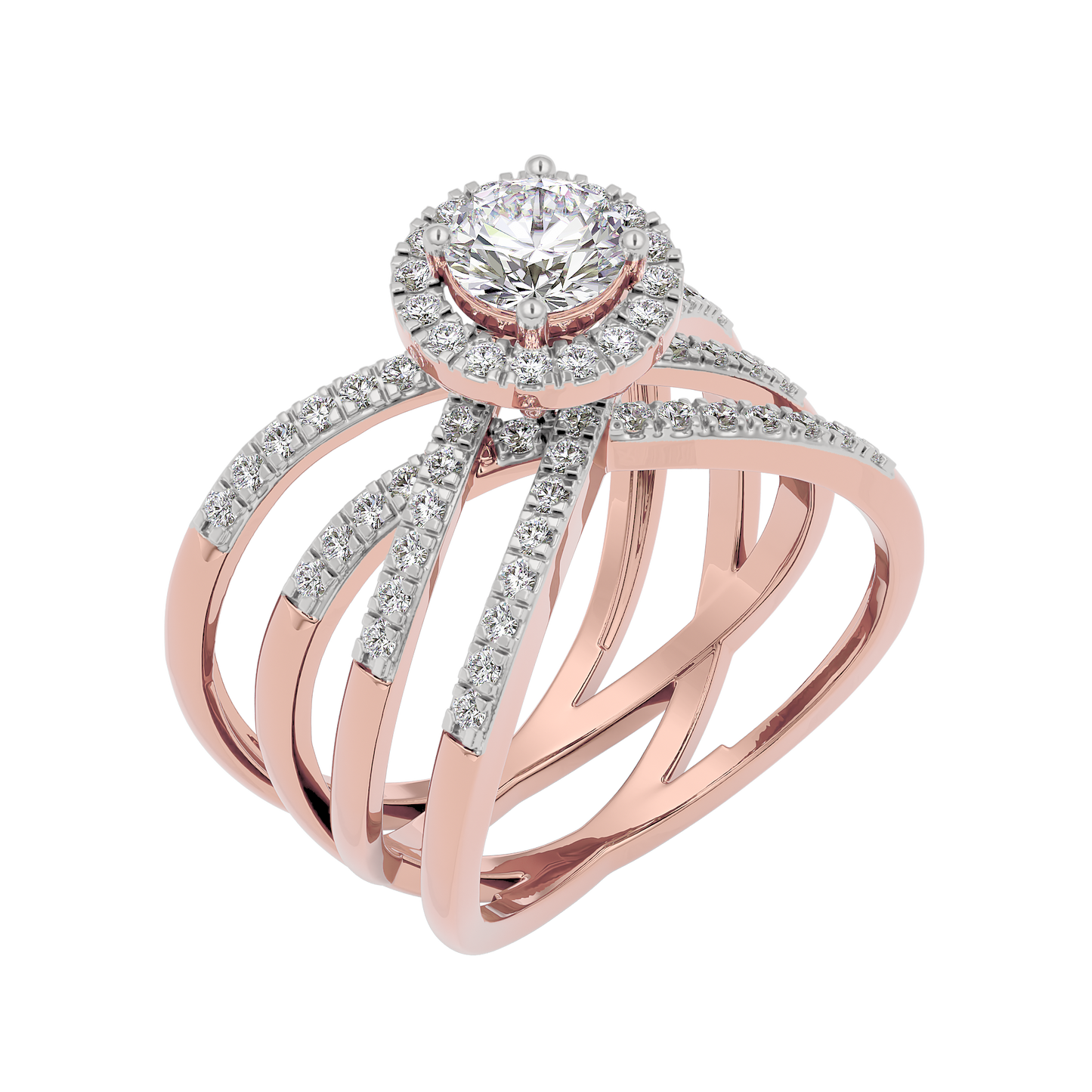 Serene Opulence Diamond Ring