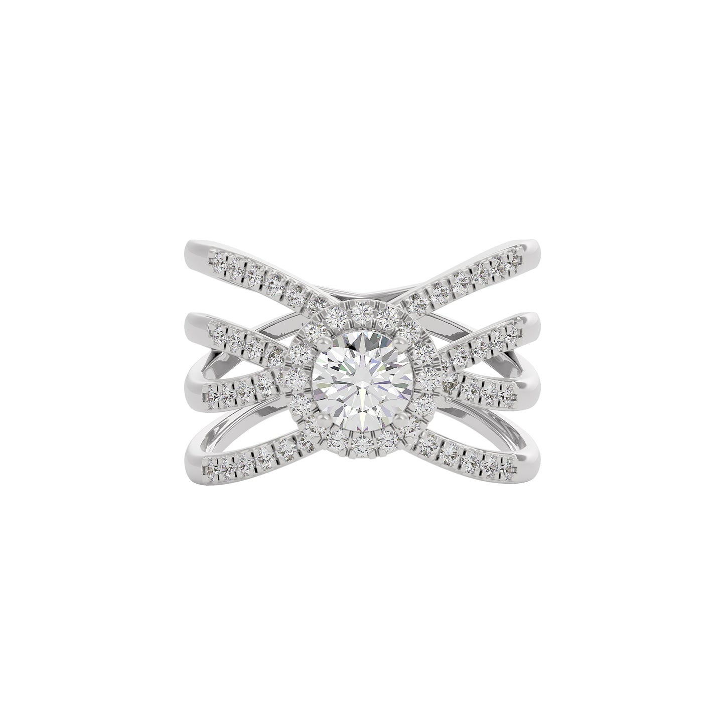 Serene Opulence Diamond Ring