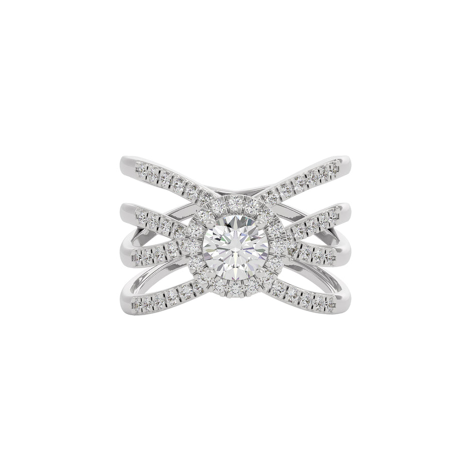 Serene Opulence Diamond Ring