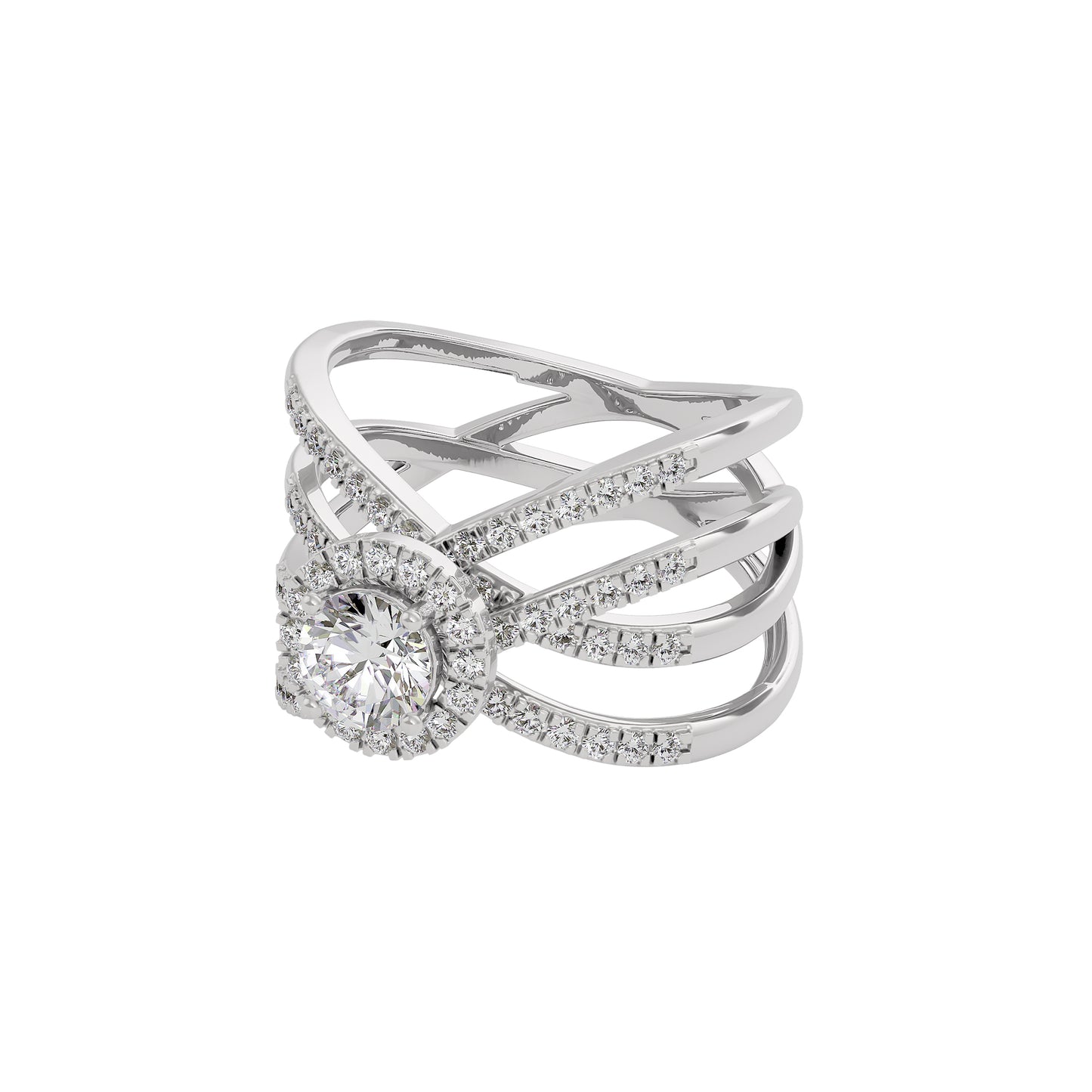 Serene Opulence Diamond Ring