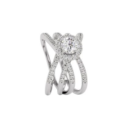 Serene Opulence Diamond Ring