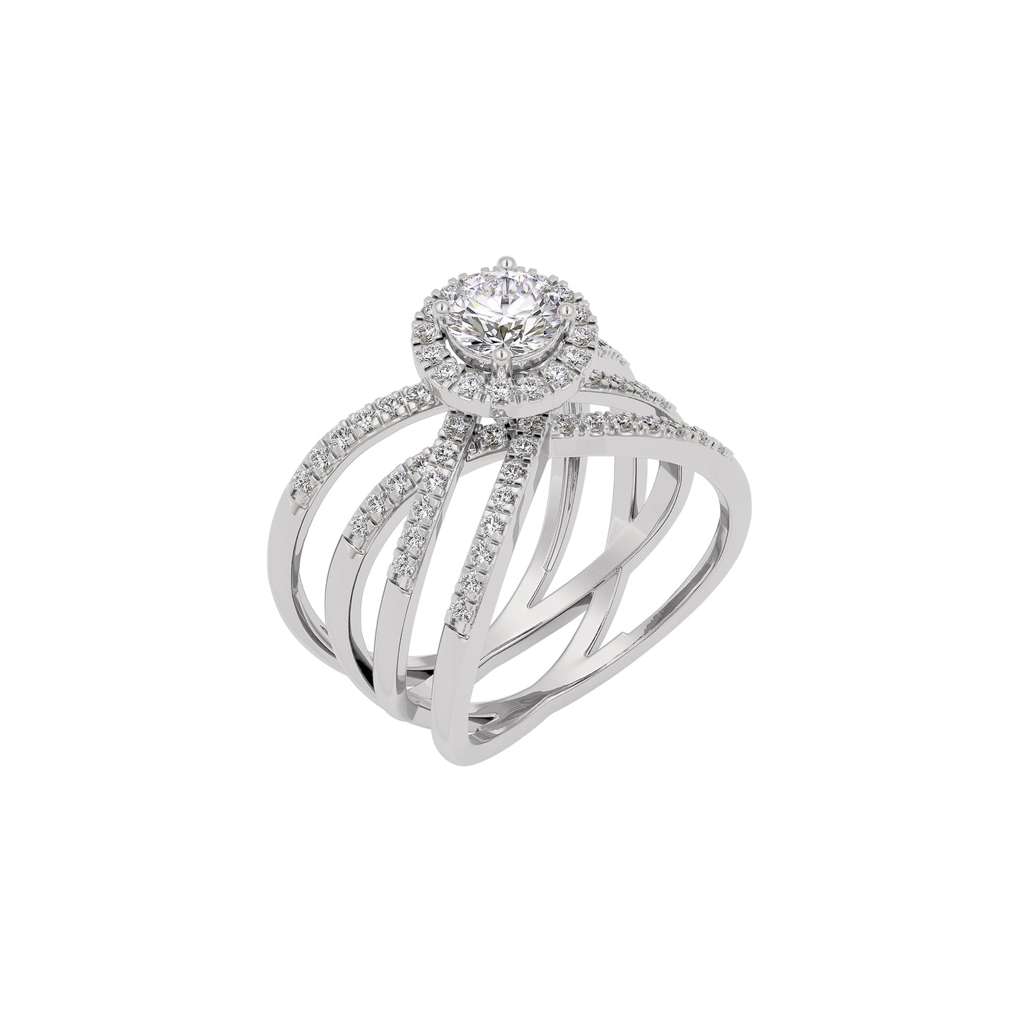 Serene Opulence Diamond Ring