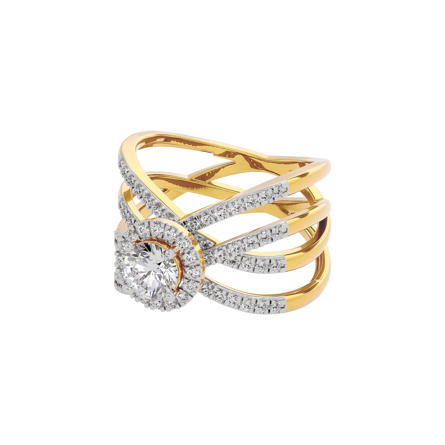 Serene Opulence Diamond Ring