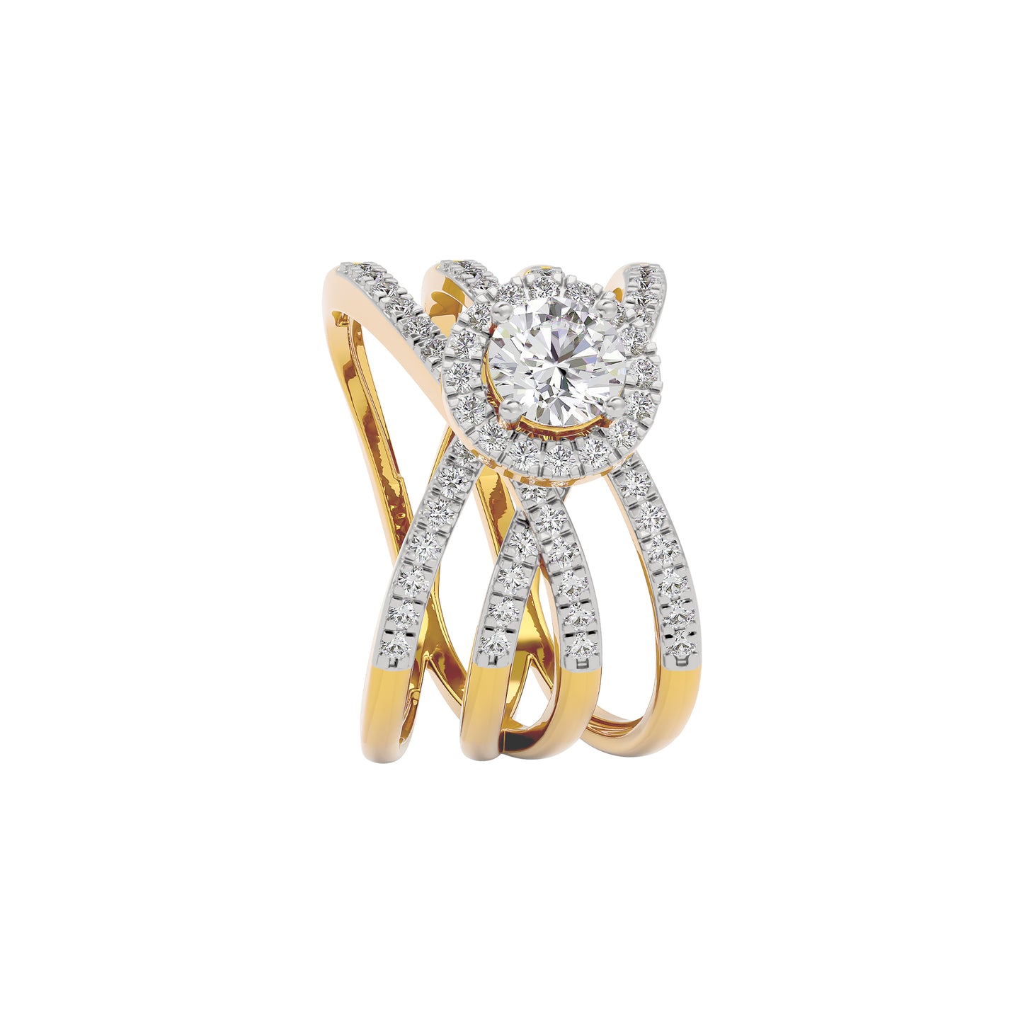 Serene Opulence Diamond Ring