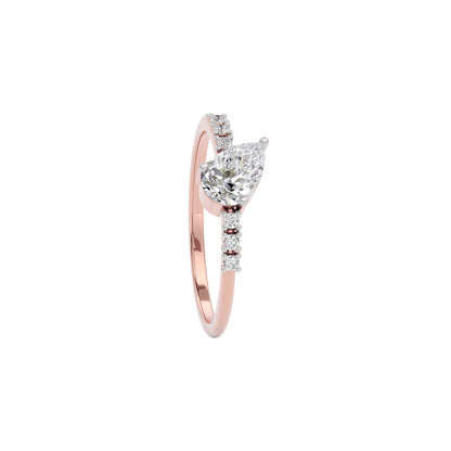 Golden Desire Diamond Ring
