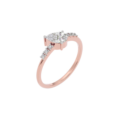 Golden Desire Diamond Ring