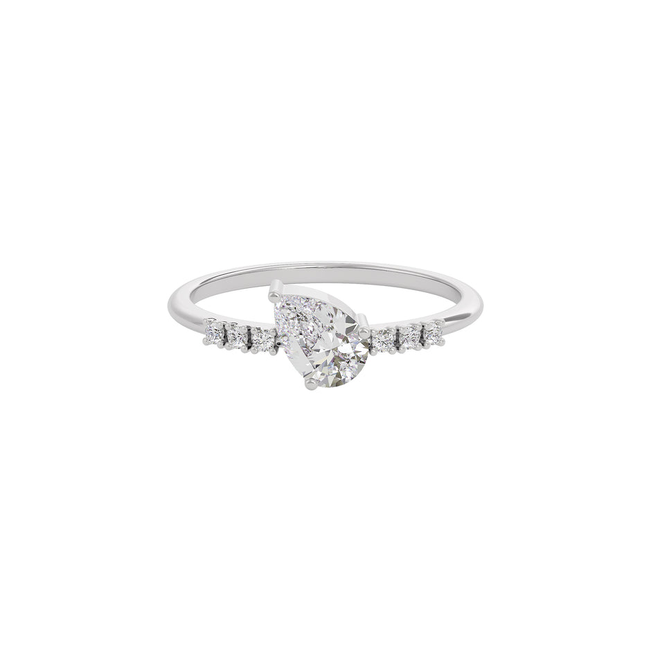 Golden Desire Diamond Ring