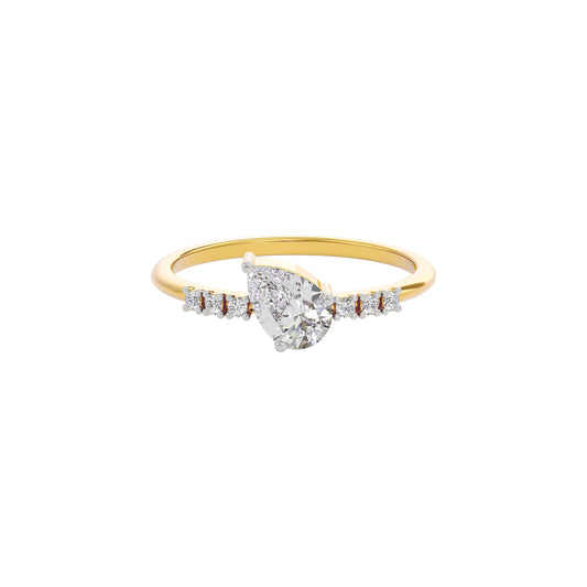 Golden Desire Diamond Ring