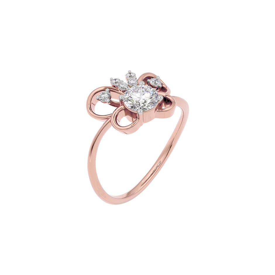 Vivid Spark Diamond Ring