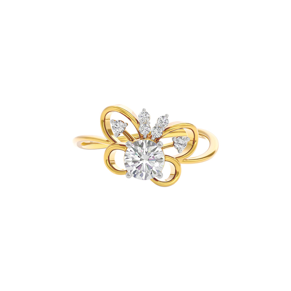 Vivid Spark Diamond Ring
