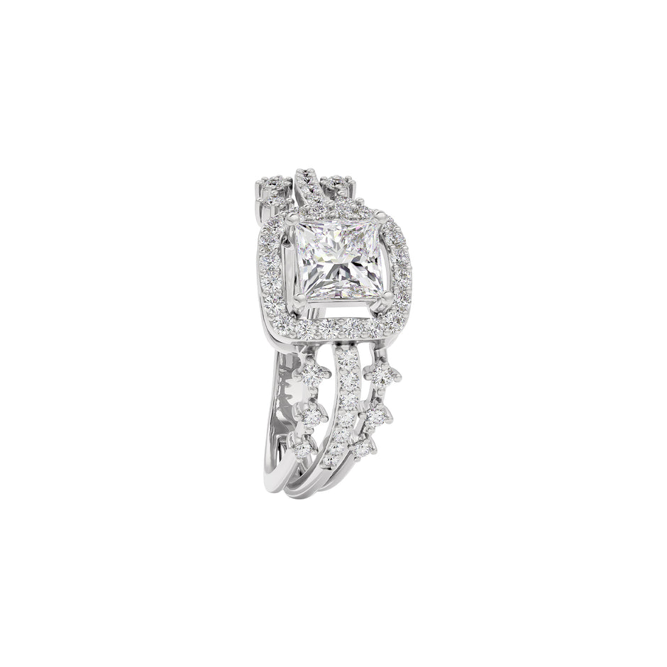 Aqua Radiance Diamond Ring