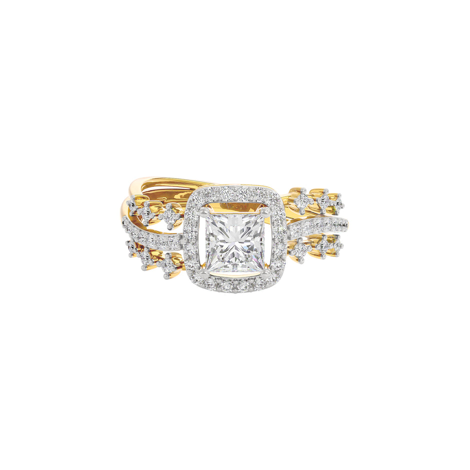 Aqua Radiance Diamond Ring