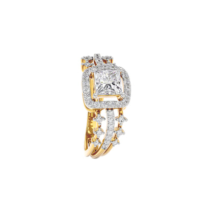 Aqua Radiance Diamond Ring