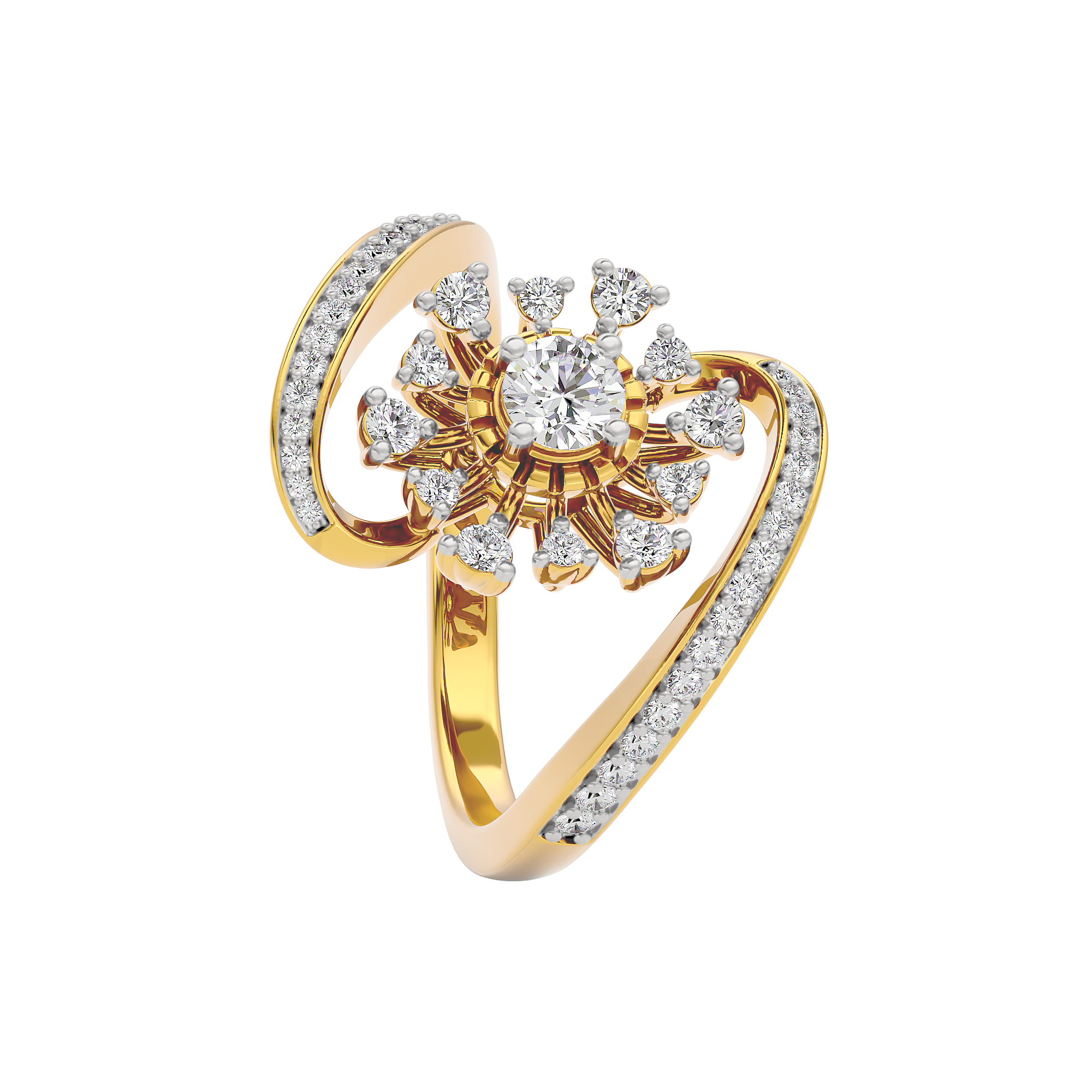 Nightfall Elegance Diamond Ring