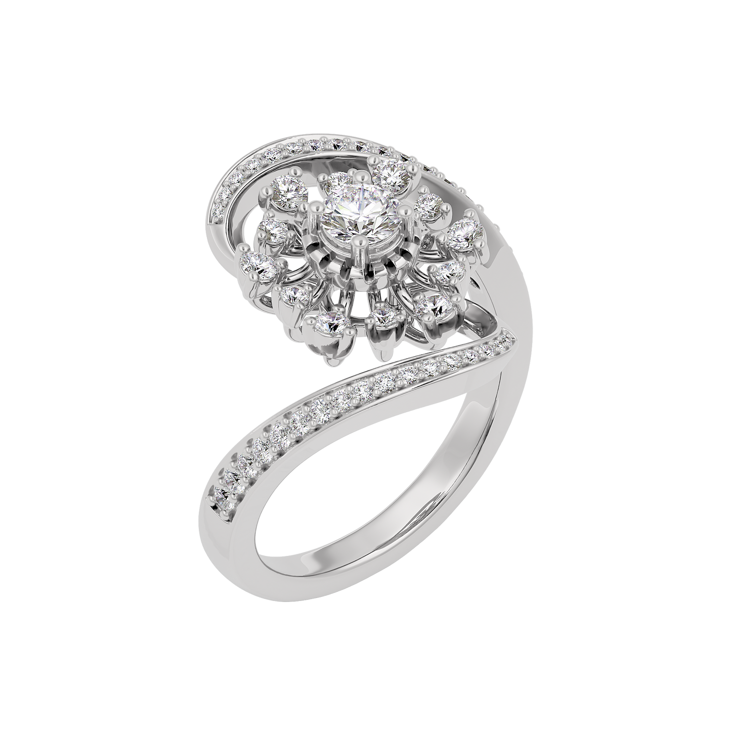 Nightfall Elegance Diamond Ring