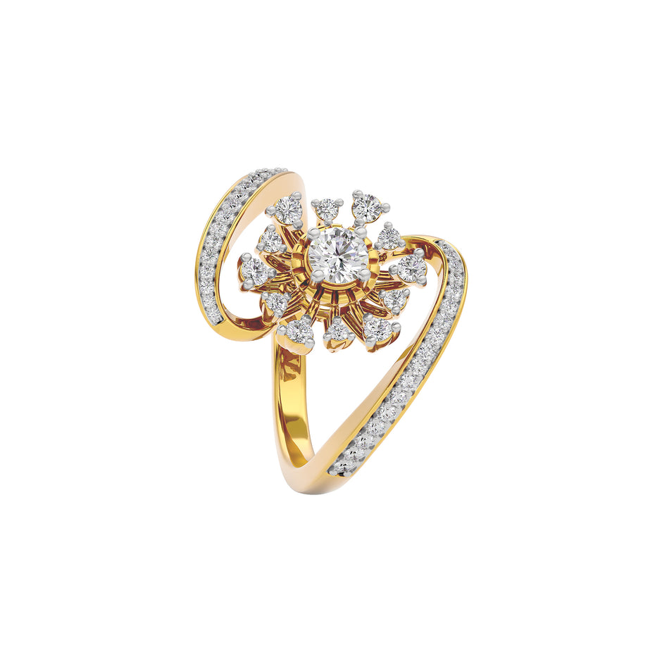 Nightfall Elegance Diamond Ring
